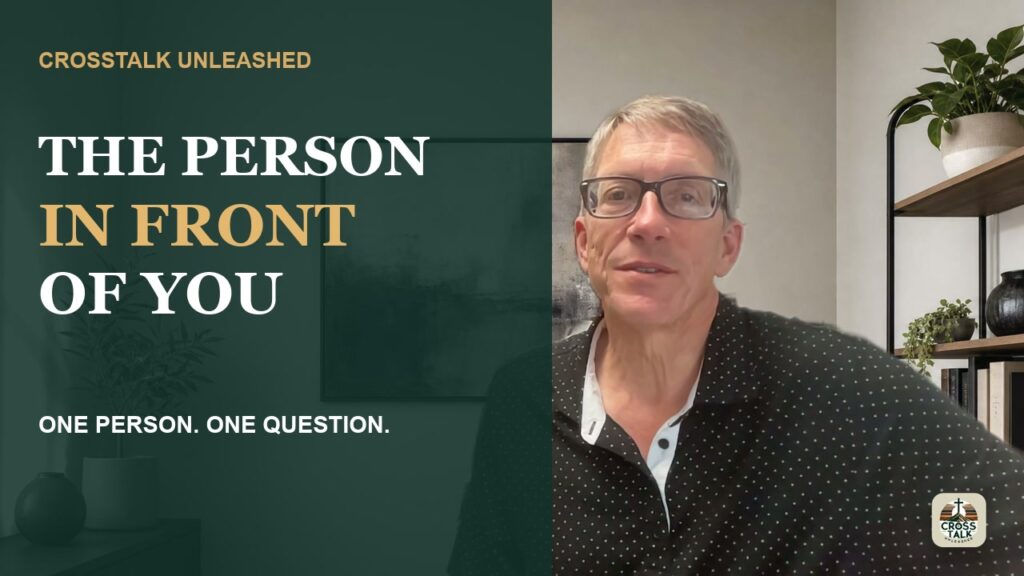 Craig Marvin Johnson beside the title The Person in Front of You